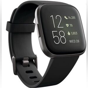 Fitbit Versa 2 Black Smartwatch